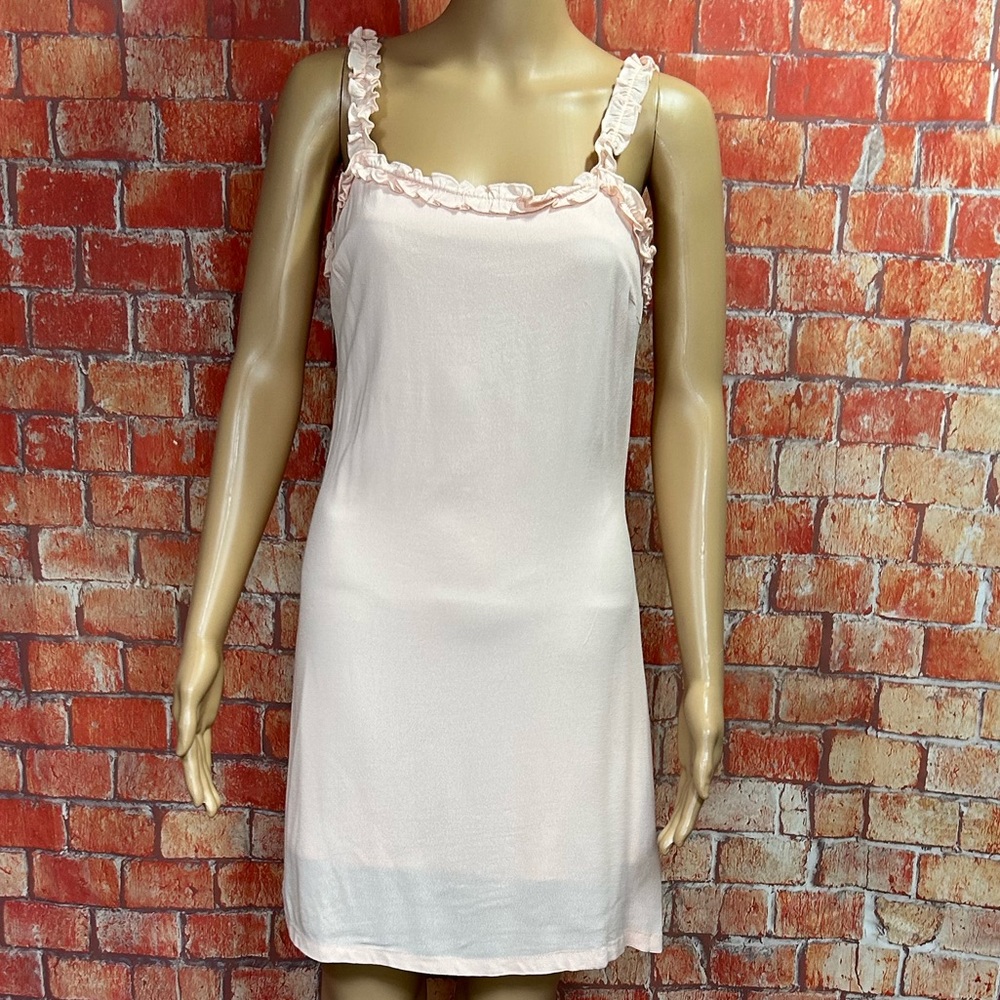 Gianni Bini‎ Georgette Ruffle Trimmed Dress